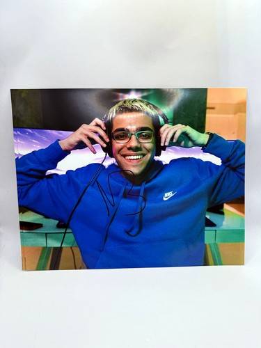 N3ON Neon Youtube Streamer Kick FIRMATO Autografo 8x10 Foto COA PROOF - Foto 3 di 3
