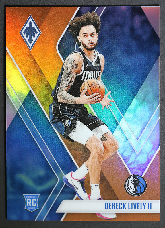 2023-24 Panini Phoenix Dereck Lively II Orange RC #290 22/99