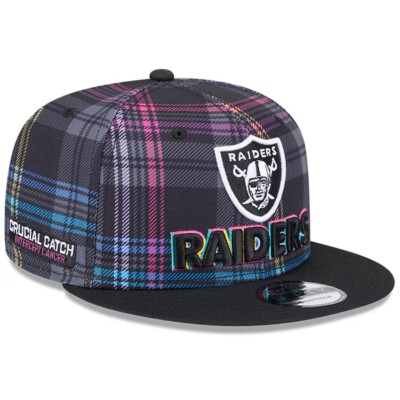 Las Vegas Raiders 2024 NFL Crucial Catch New Era 9FIFTY Snapback Hat Cap