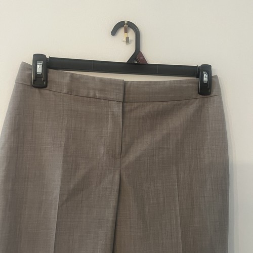 Elie Tahari Bergdoff Women’s 2-pc Pant Suit Brown Slim Cut Wool Blend Small Sz 2 - Picture 12 of 15