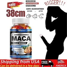 Maca + Panax Ginseng Highest Potency 11400mg Supports Desire Stamina Performance