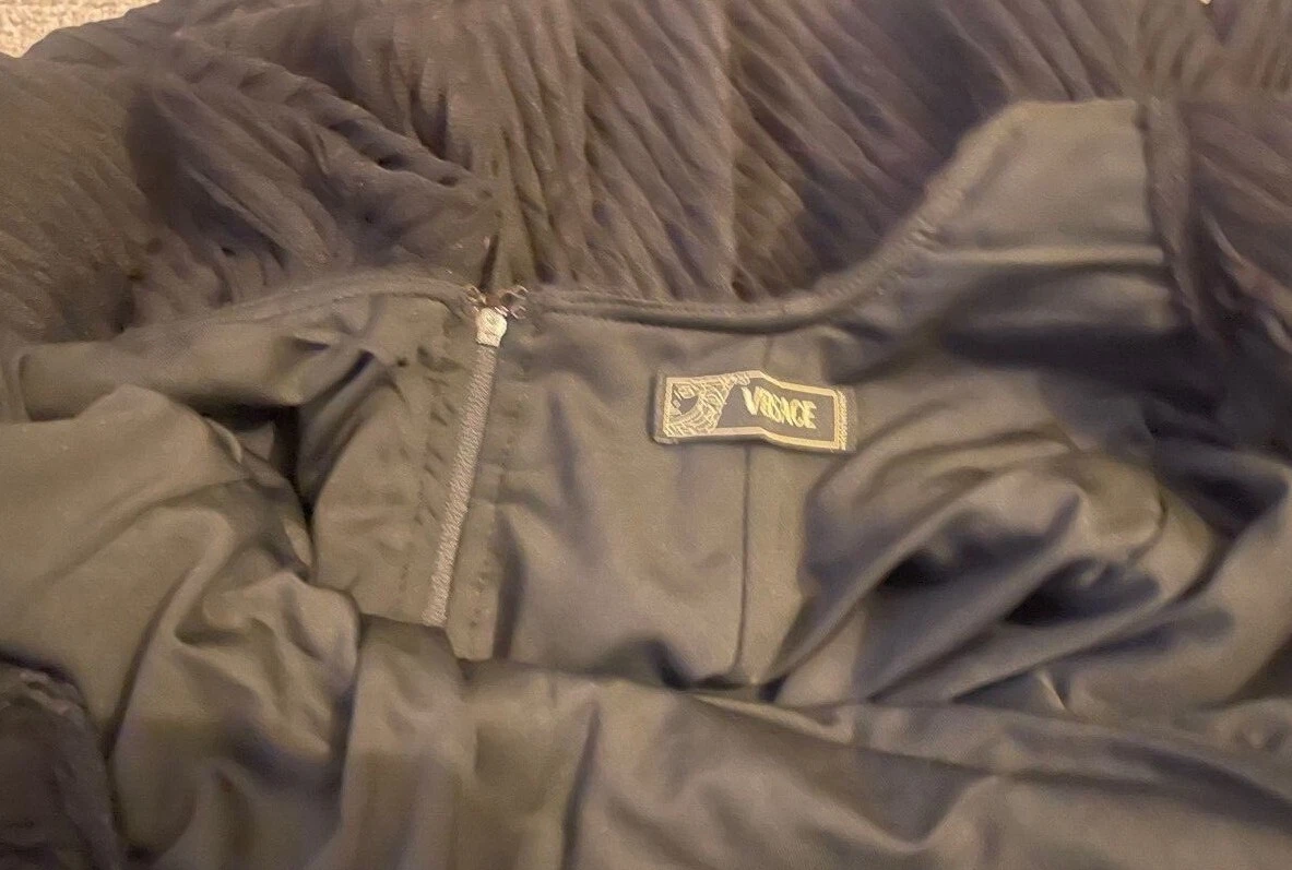 Abito Versace da donna Adele indossato usat nerogner des COAa (UNAa) COP 19