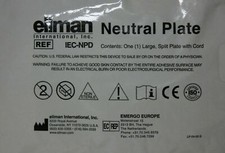 Ellman Single Use Split Neutral Pad w/Cord for Specific Ellman RF Generators