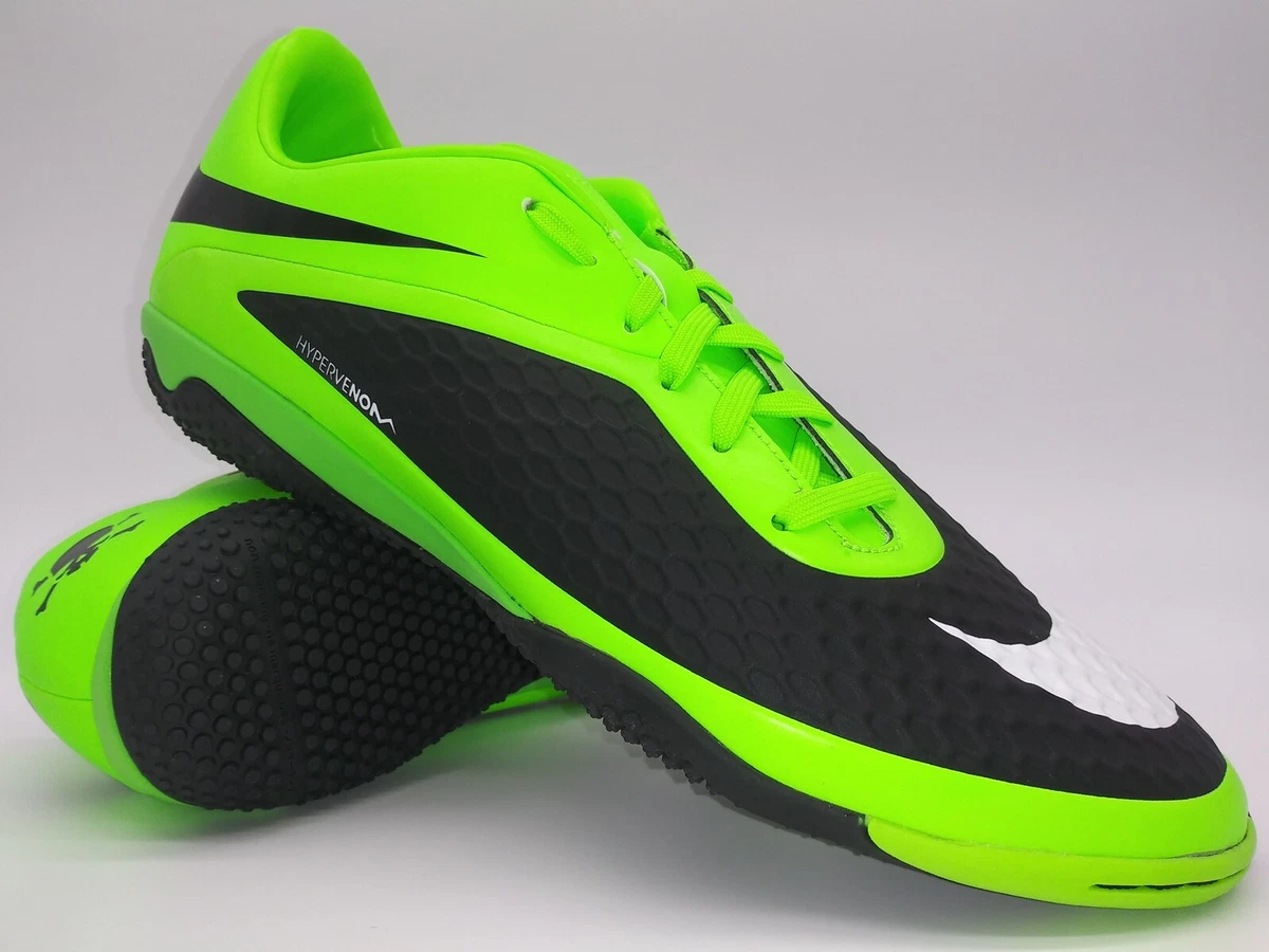 Gloed Antibiotica het dossier Nike Mens Rare Hypervenom Phelon IC 599849 310 Green Black Soccer Shoes |  eBay