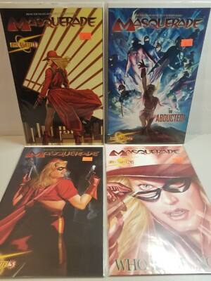 Masquerade #1-4 Complete (2009 Dynamite ) Covers Alex Ross (2-4) Frank Cho (1)