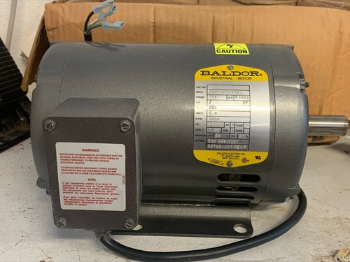 Baldor Industrial Motor 211G1 - 1740 RPM/2 HP/3 Phase/Drip-Proof - Picture 2 of 5