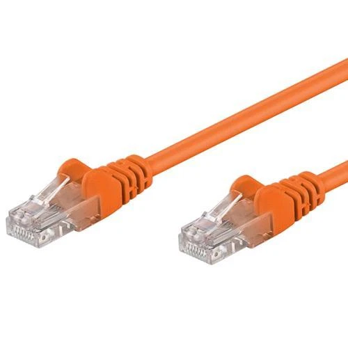 Intellinet Cavo di rete Patch CCA Cat. 6 Arancio UTP 1 m