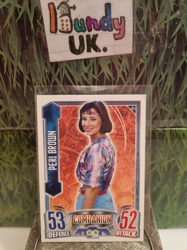 Dr Doctor Who Alien Attax Card Game TCG - Human Robot Cyborg Time Lord companion - Picture 114 of 139