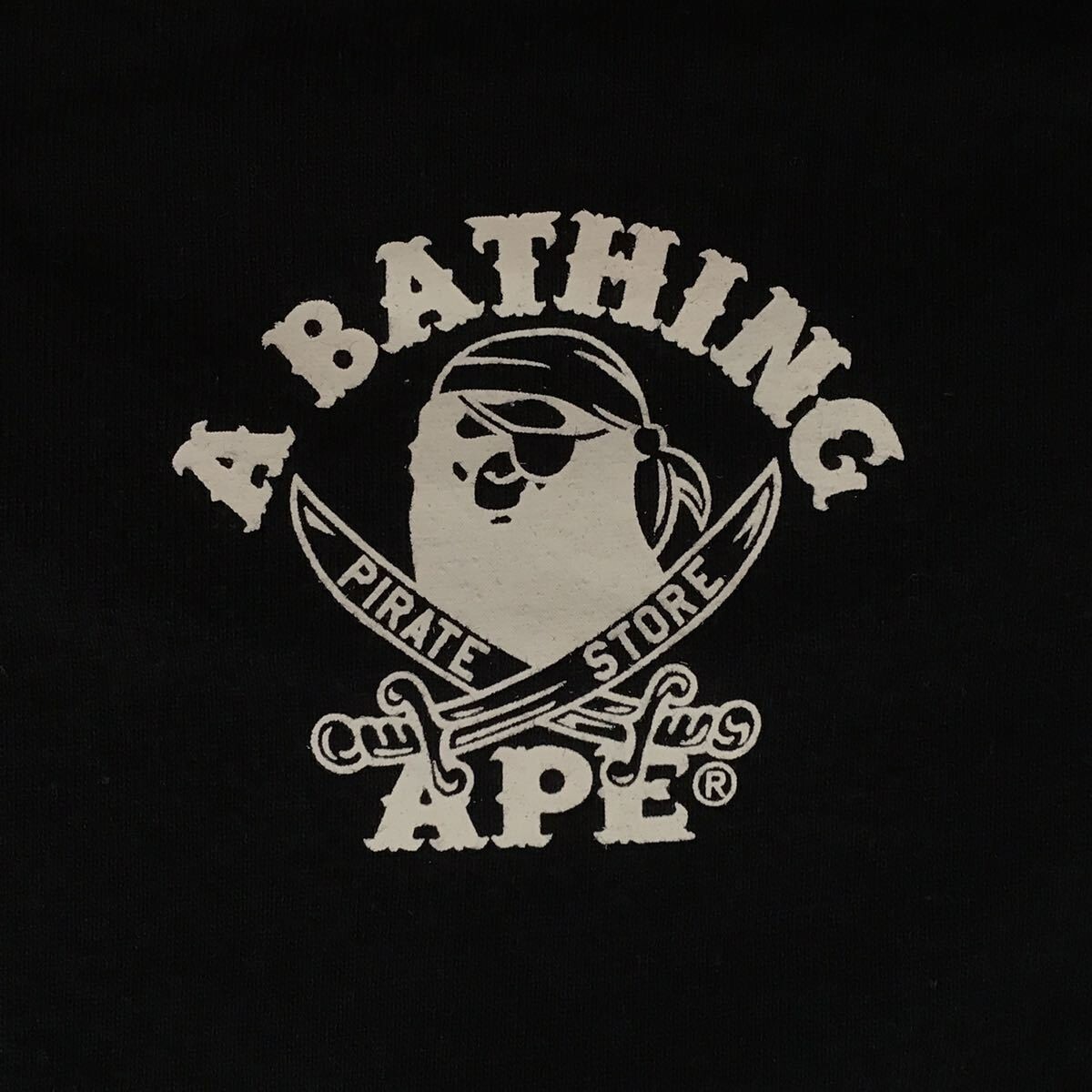 Pirate Store Limited BAPE × one piece Zoro T-shirt Black A