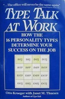 Type Talk at Work - Paperback By Kroeger, Otto - GOOD