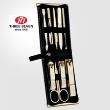 777 THREE SEVEN Nail Clipper Gift Travel Manicure Grooming Set Kit MADE IN KOREA