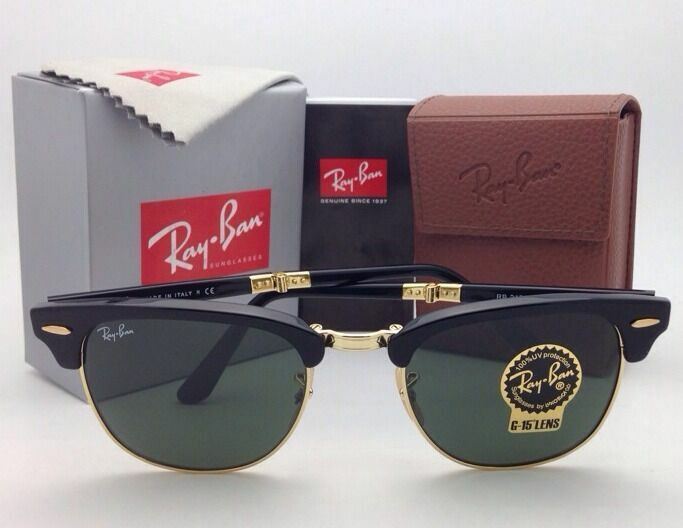 小物 Ray-Ban RB2176 CLUBMASTER FOLDING Ray-Ban RB2176 Clubmaster Folding L (51 - 21) with Brown