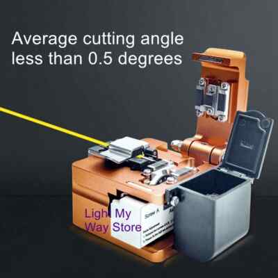 High precision fiber optic cable cutting knife S09 waste fiber box automatic