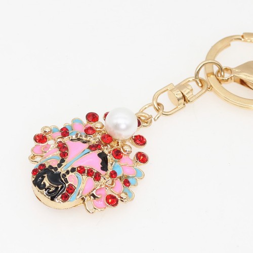 Exquisite fashion cherry keychain crystal cute cherry pendant key Chain K215 - Picture 21 of 22
