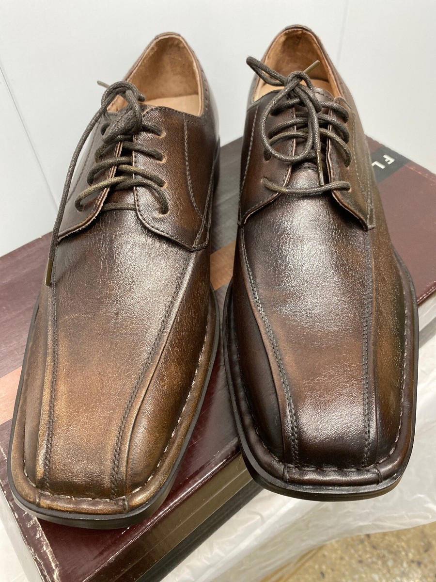 Florsheim Lace Up Oxford Shoes Brown Size 7 1/2 EEE Mens New  display picture 1