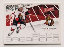 DANIEL ALFREDSSON 2011-12 Upper Deck Victory Game Breakers #GB-DA Senators