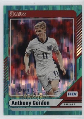 2024-25 Panini Donruss FIFA Teal 53/199 Anthony Gordon #53 3u4