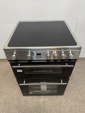 HISENSE HDE3211BXUK 60 cm Electric Ceramic Cooker - Black & Stainless Steel