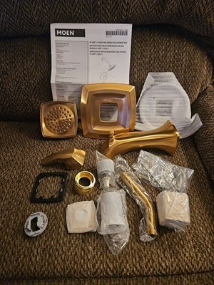 Moen UT2693EPBG Voss PosiTemp Pressure Balancing Tub & Shower Trim, Brushed Gold