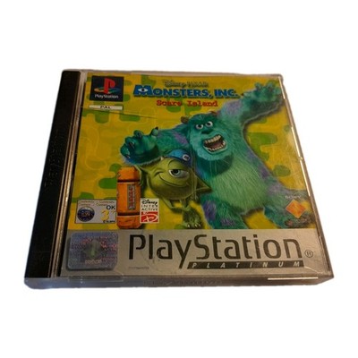 __ Disney Pixar's - Monsters, Inc. Scare Island - Playstation 1 PS1 Spiel __