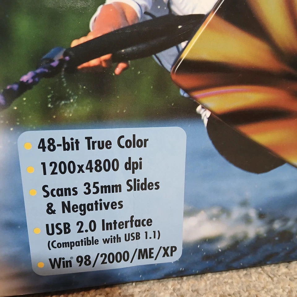 Visioneer OneTouch 9020 Flatbed Scanner and 35mm Slide Negative Adapter - Image 3 of 4