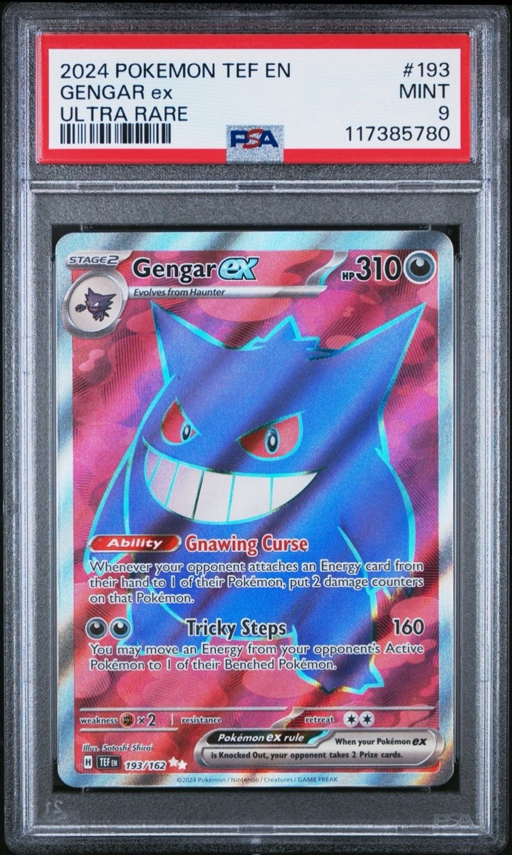 Gengar ex 193/162 SV05: Temporal Forces Holo for sale online