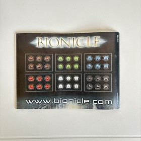 LEGO BIONICLE TOA NUVA - ONUA NUVA - 8566 - COMPLETE MANUAL + BOX