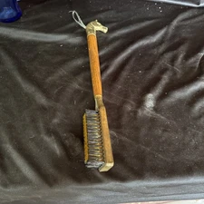 Vintage Horse Head Shoe Brush - Made in Taiwan - Equestrian