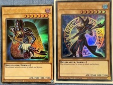 Yugioh 2 Ultra Rare Limited Edition Dark Magician’s! Different Art For Both, NM