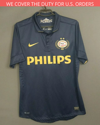 PSV Eindhoven Jersey Authentic 2013 2014 Away LARGE Shirt Player Issue Nike ig93
