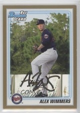 2010 Bowman Draft Draft Picks Gold Alex Wimmers #BDPP88 0kv2