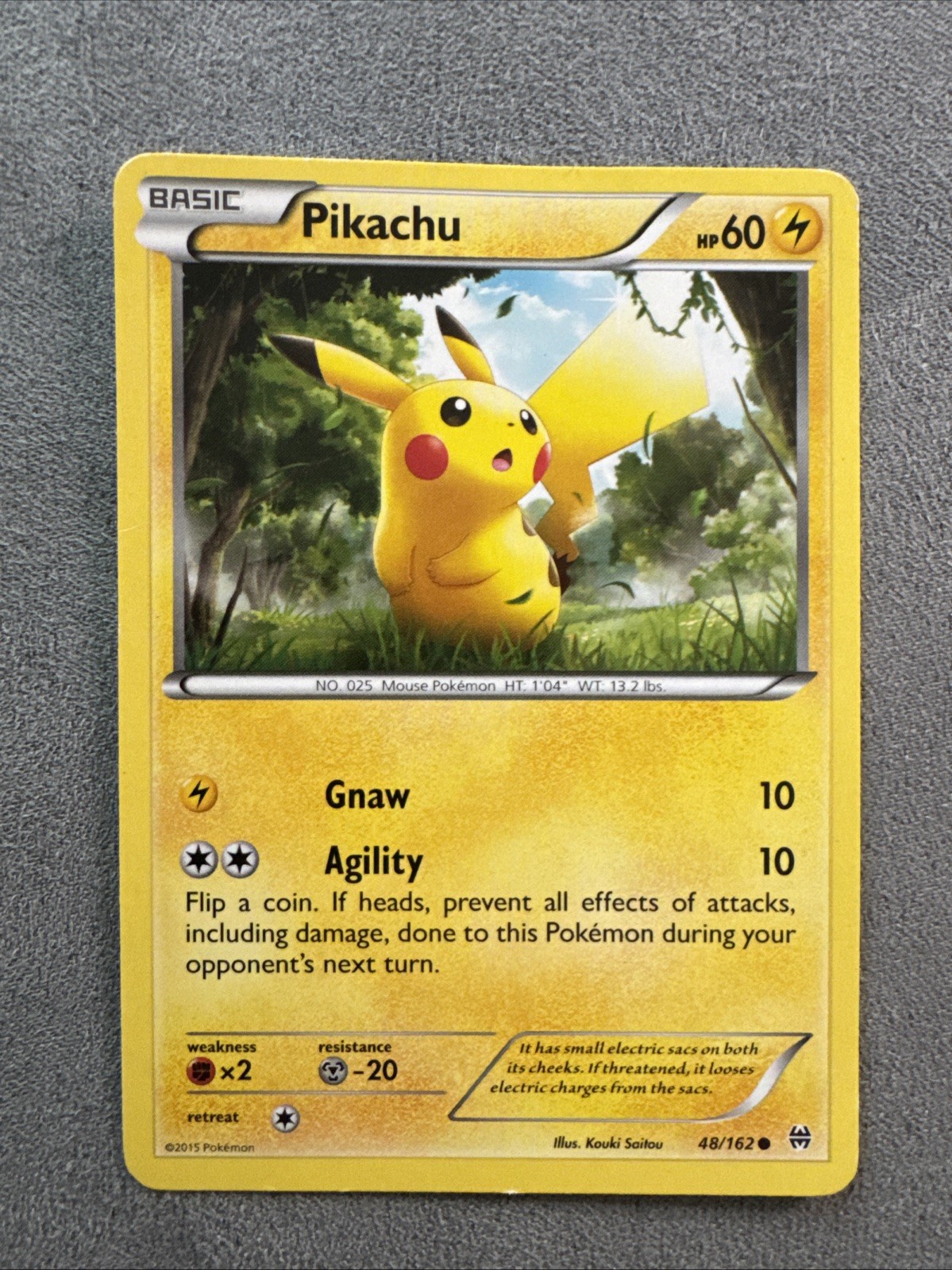 Pikachu 48/162 Common XY - BREAKthrough NM