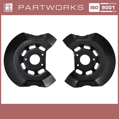 2x Bremsstaubblech für PORSCHE 911 F/G SC 930 914-6 Ankerblech VORNE
