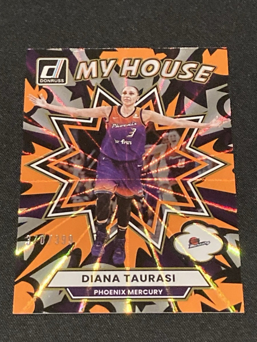 2025 Panini Donruss WNBA - My House Diana Taurasi #12 Orange Laser