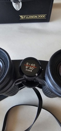 FUJINON 2000 8 x 40 MARINE binoculars bright and clear made in Japan Case EUC - Picture 5 of 10