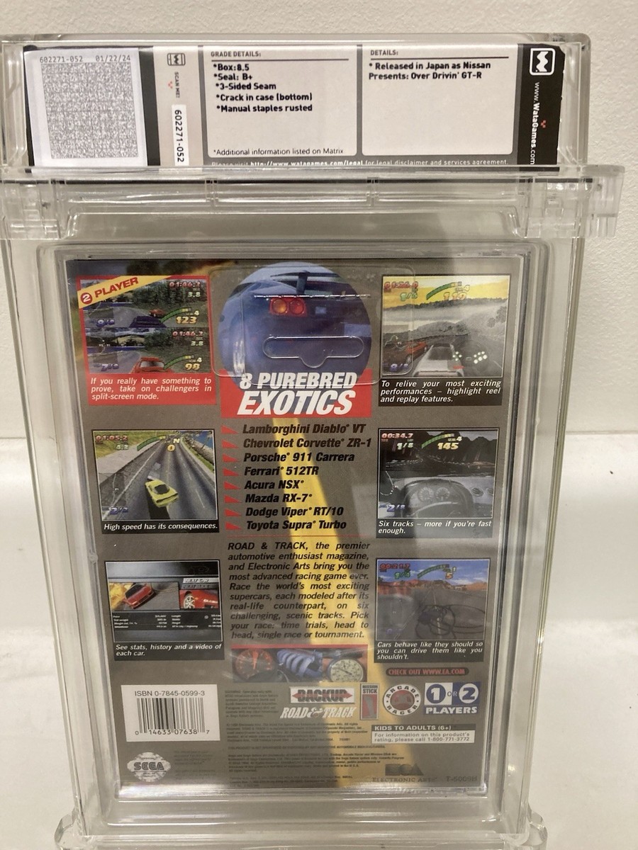 Road & Track Presents: The Need for Speed (Sega Saturn, 1996) for
