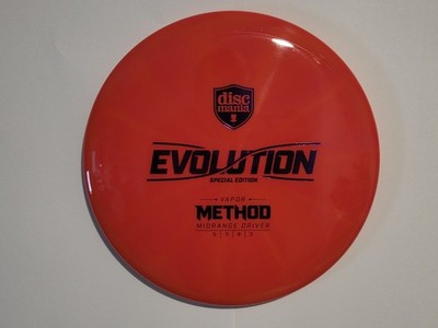 Discmania Vapor Method Evolution Special Edition Red Orange/Purple Stamp  175g