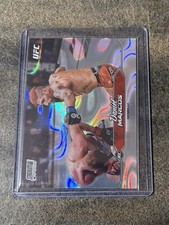 2025 Topps Stadium Club UFC Daniel Marcos RC Chrome Lava Refractor #C-144