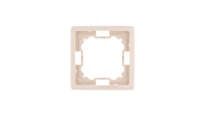 Simon Basic Standard Einzelrahmen universal beige BMR1/12