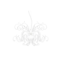 iPLEX - Gorgon Lampadario a sospensione in plexiglass PMMA bisabbiato bianco dim