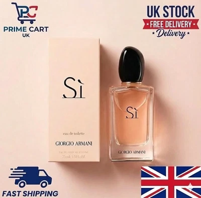 Giorgio Armani Si Eau de Toilette 100ml Spray for Women New & Sealed Fast Ship✅