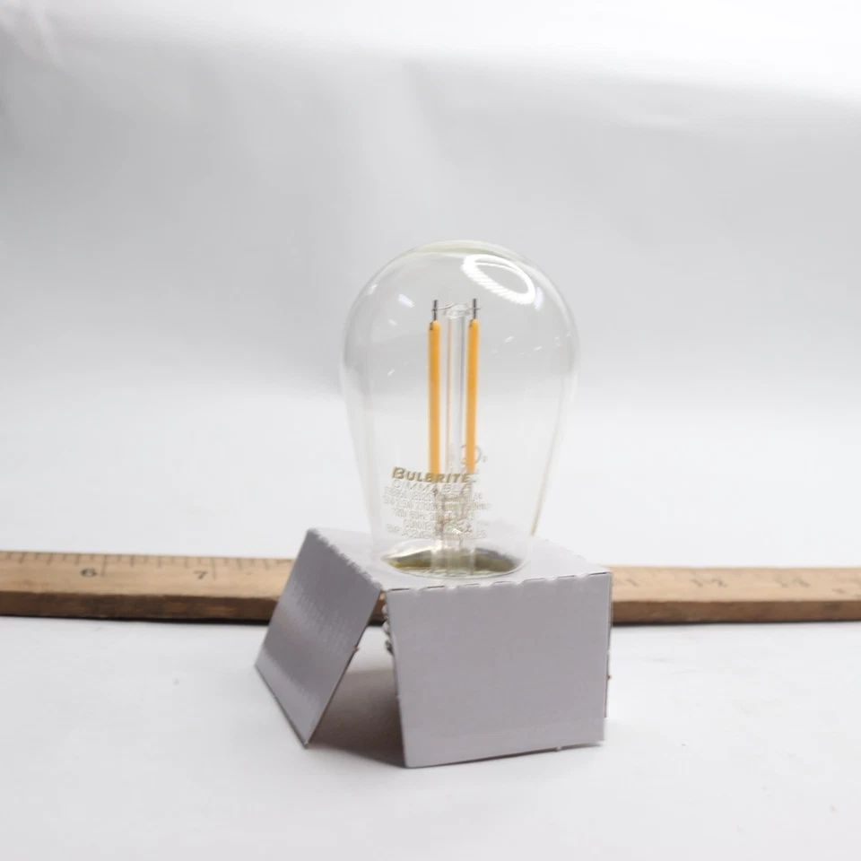 Bulbrite Filament LED Bulb Dimmable 2700K Warm White S14 2.5W 776950 - Image 4 of 4