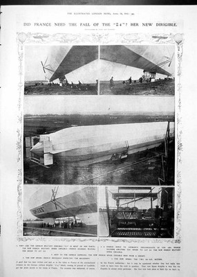 Alter Druck New Spiess Französische Luftbildportraits König Alfons Spanien 1913 20.