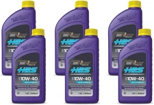 Royal Purple 36140 HPS 10W40 High Performance Engine Oil 6 Quart Case