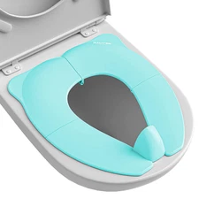 Travel Potty Seat for Toddler & Kid Travel, Portable Foldable Potty Seat with St