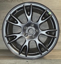 Tesla Model S 2021 95278 aluminum OEM wheel rim 19 x 9.5 DARK SILVER FRONT USED