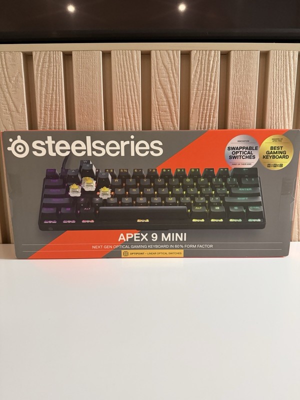 SteelSeries Apex 9 Mechanical Gaming Keyboard⌨️BRAND NEW BOX 📦 FREE DELIVERY 🚚
