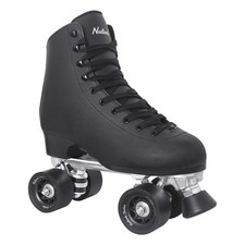 Nattork Roller Skates for Women, PU Leather High-top Quad Skates for Beginner...