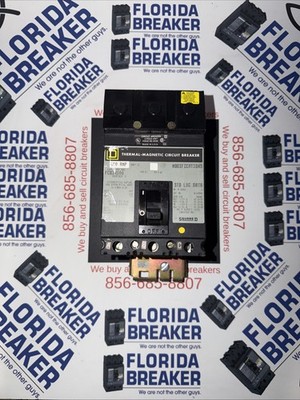 Square D FCB34100 3 Pole 100 Amp 480 Volt 65kA I-Line Circuit Breaker - Tested