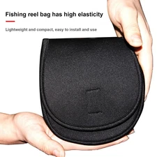 Fishing Reel Bag Protective Case Pouch Nylon Fly Fishing Wheel High Elasticity